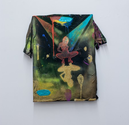 Dead fashion, kombinovaná technika, 70 x50 cm, 2017 – 25 000 Kč 